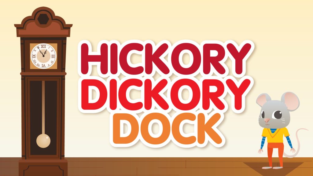Hickory Dickory Dock | Nursery Rhymes Song with Lyrics | Animated