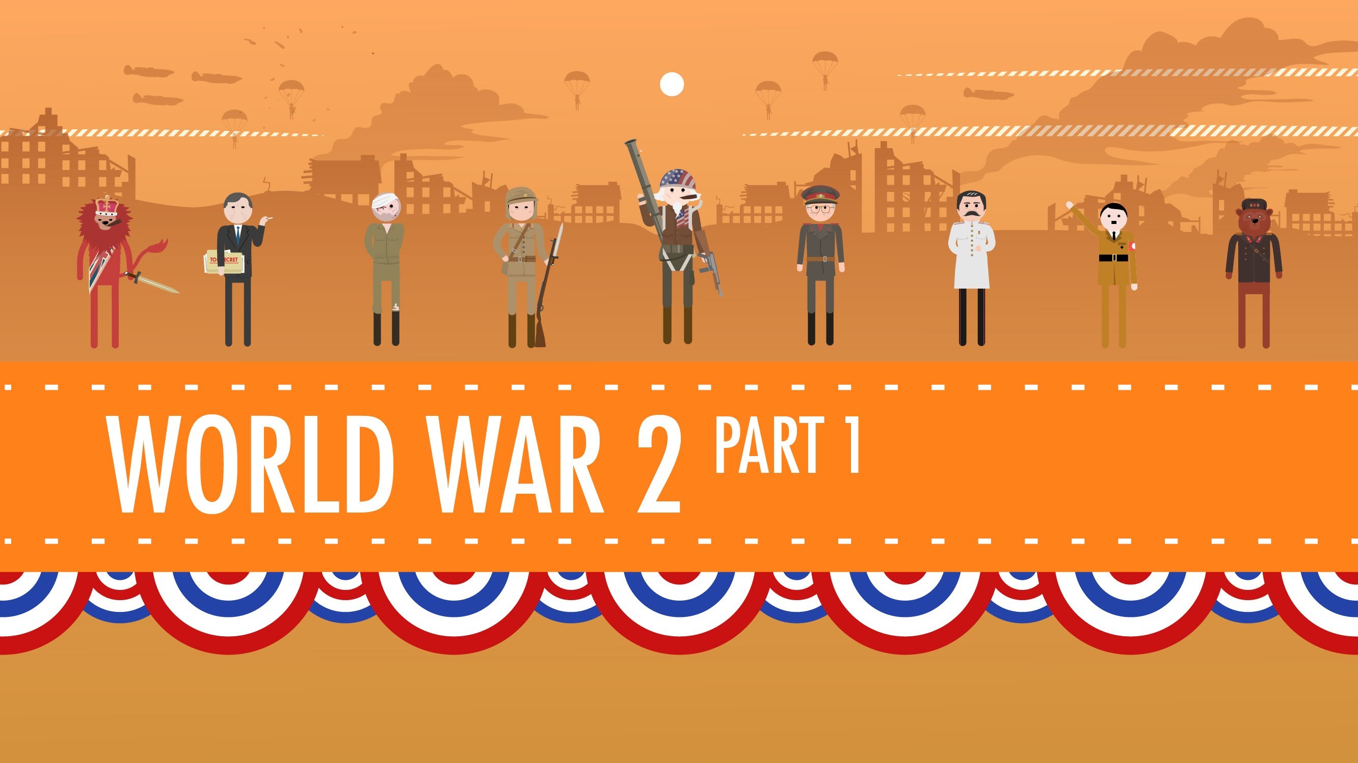 World War II Part 1 Crash Course US History 35 Closed Captions by