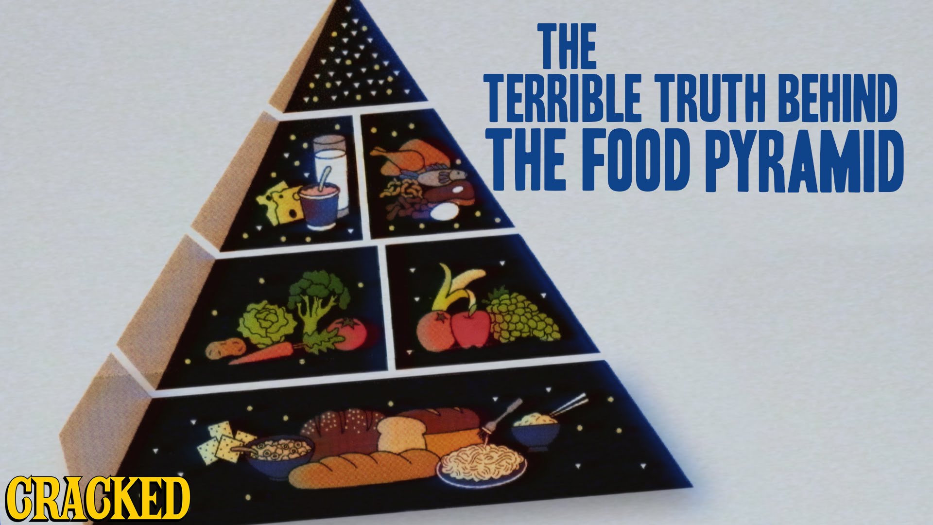 Truth behind. Food Pyramid is wrong.