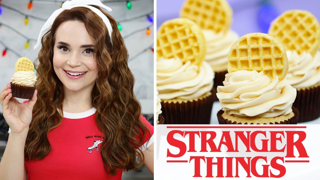 Stranger Things Eggo Waffle Cupcakes Nerdy Nummies Closed Captions By Cctubes