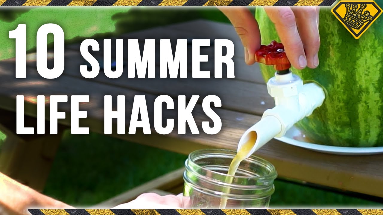 10 LIFE HACKS for SUMMER Closed Captions by CCTubes