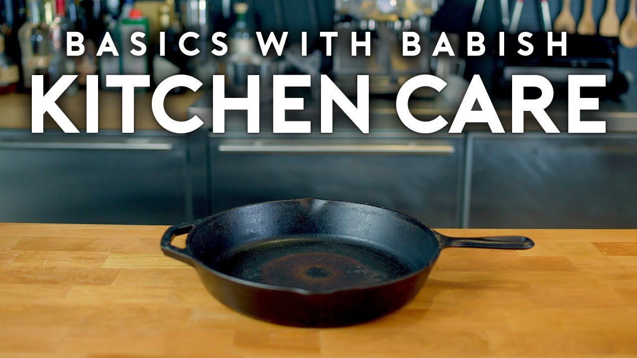 Kitchen Care | Basics with Babish - Closed Captions by CCTubes