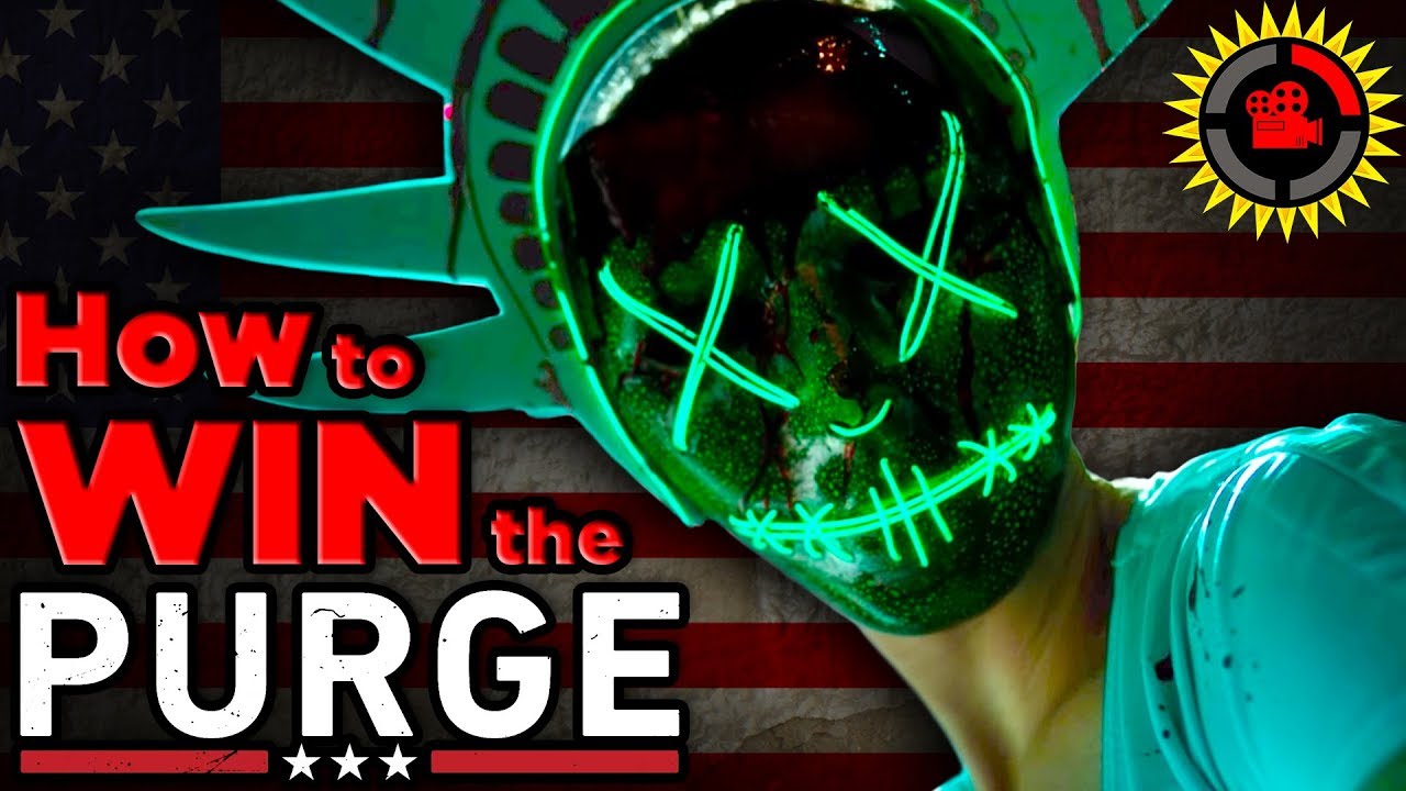Film Theory How To WIN The Purge Closed Captions by CCTubes