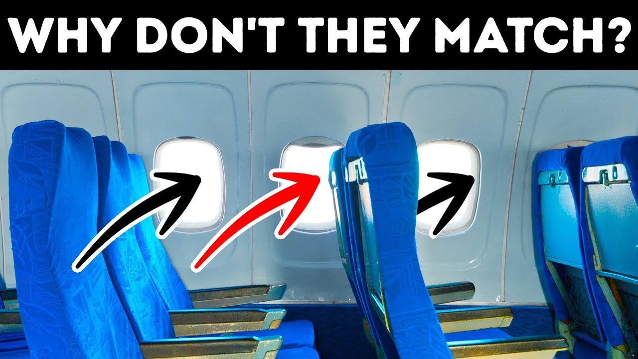 Why Plane Seats and Windows Don't Match Up And 31 Rare Facts About